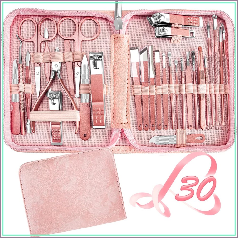 Men'S Grooming Products Kit - طقم مانيكير احترافي 30 في 1