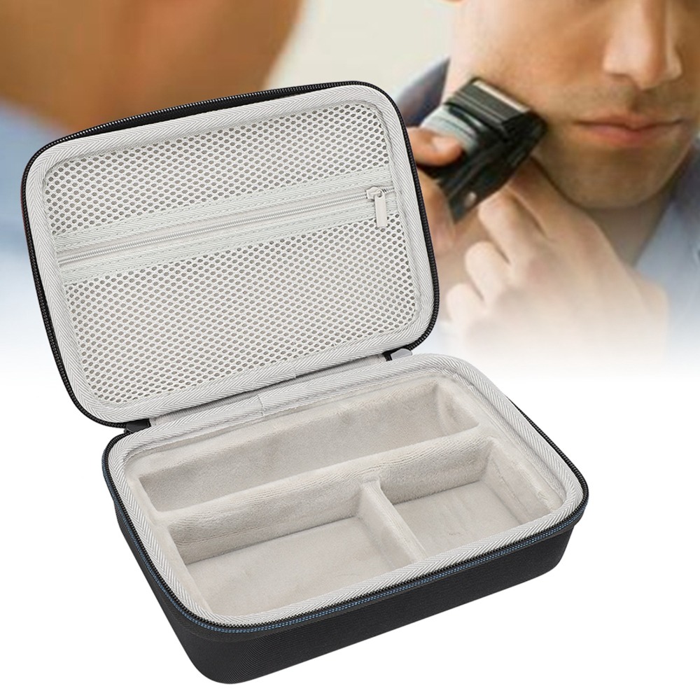 Men'S Grooming Organizer - حقيبة تخزين محمولة لماكينة حلاقة الشعر،