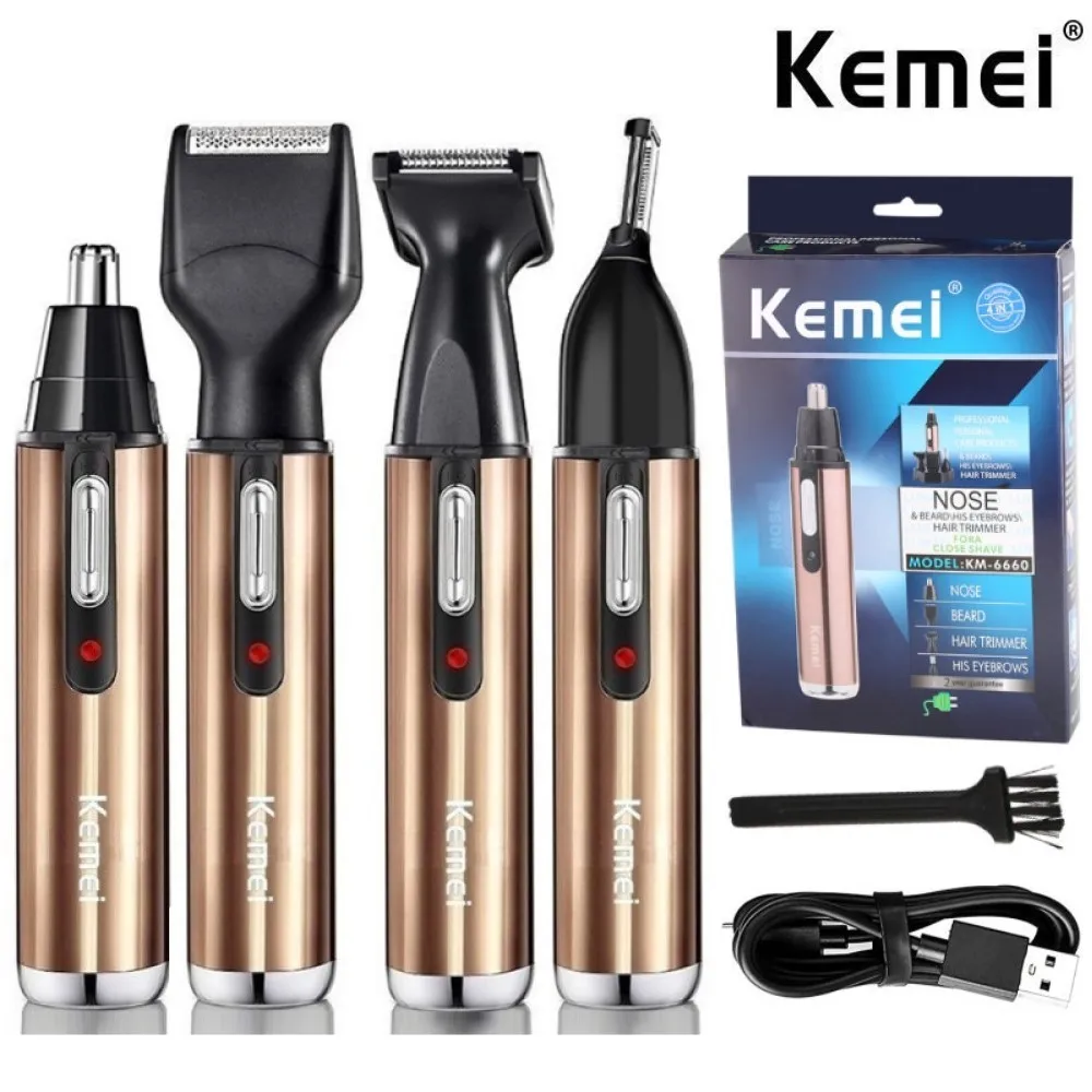 Kemei الكل في واحد قابلة للشحن - مراجعة Men'S Grooming Boxes وسعره
